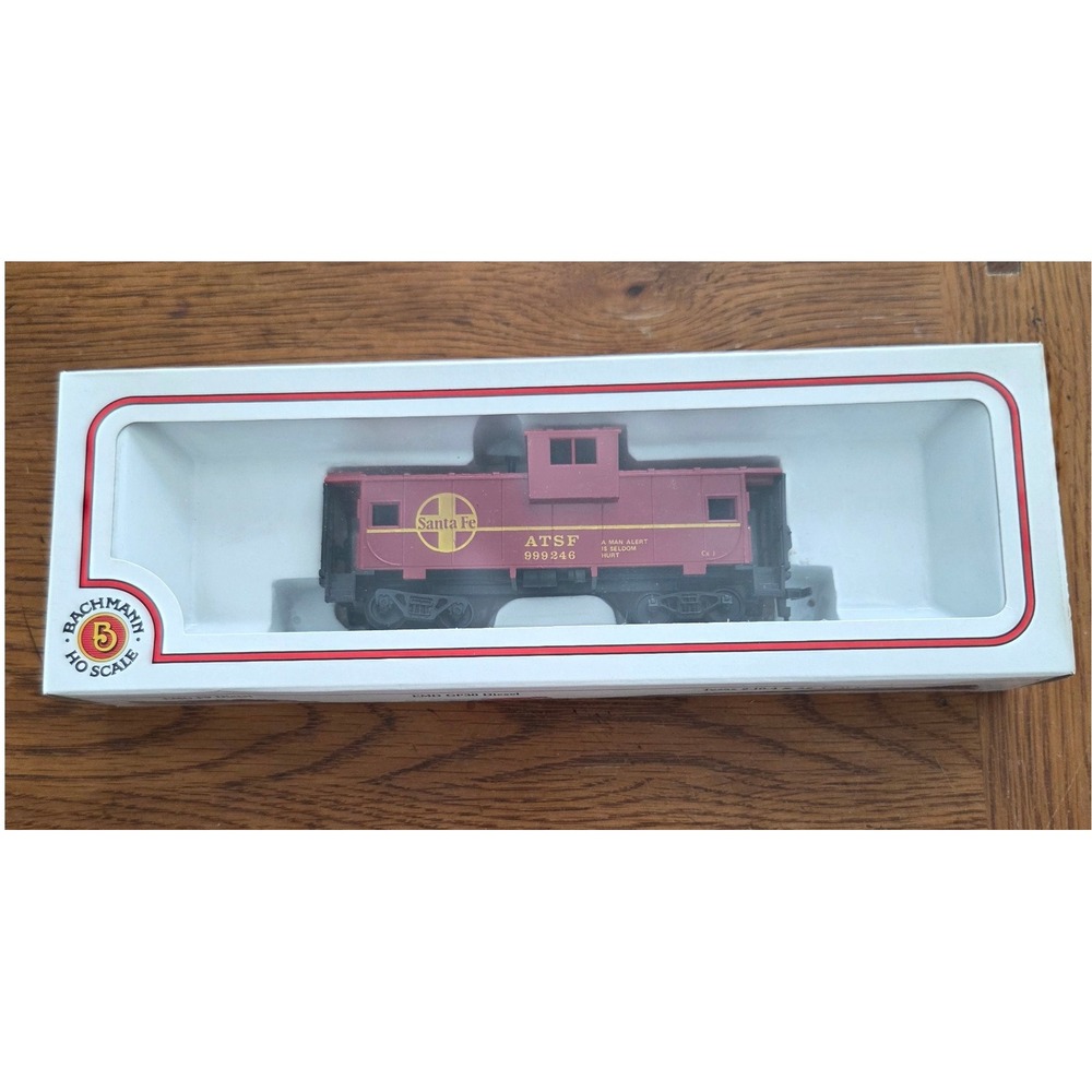 Bachmann ATSF Santa Fe Caboose HO Scale Train Car 999246 in box‎